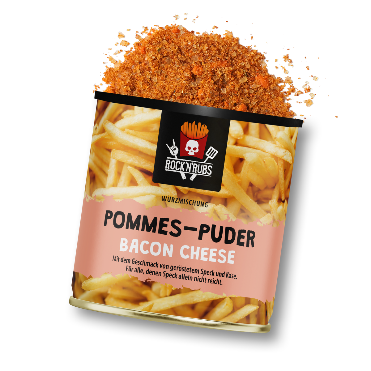 Pommes-Puder - Bacon-Cheese
