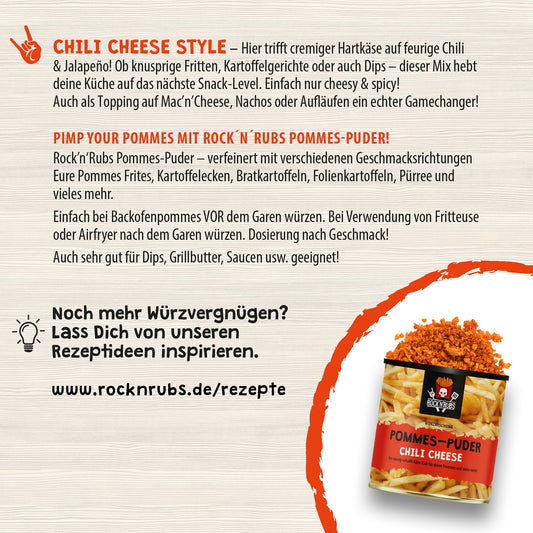 Pommes-Puder - Chili Cheese