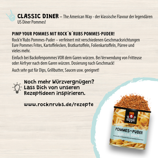 Pommes-Puder - Classic Diner