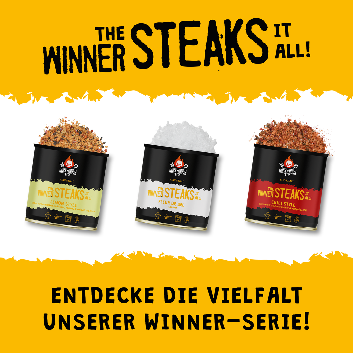Nachfüllbeutel - The winner steaks it all - Classic Style