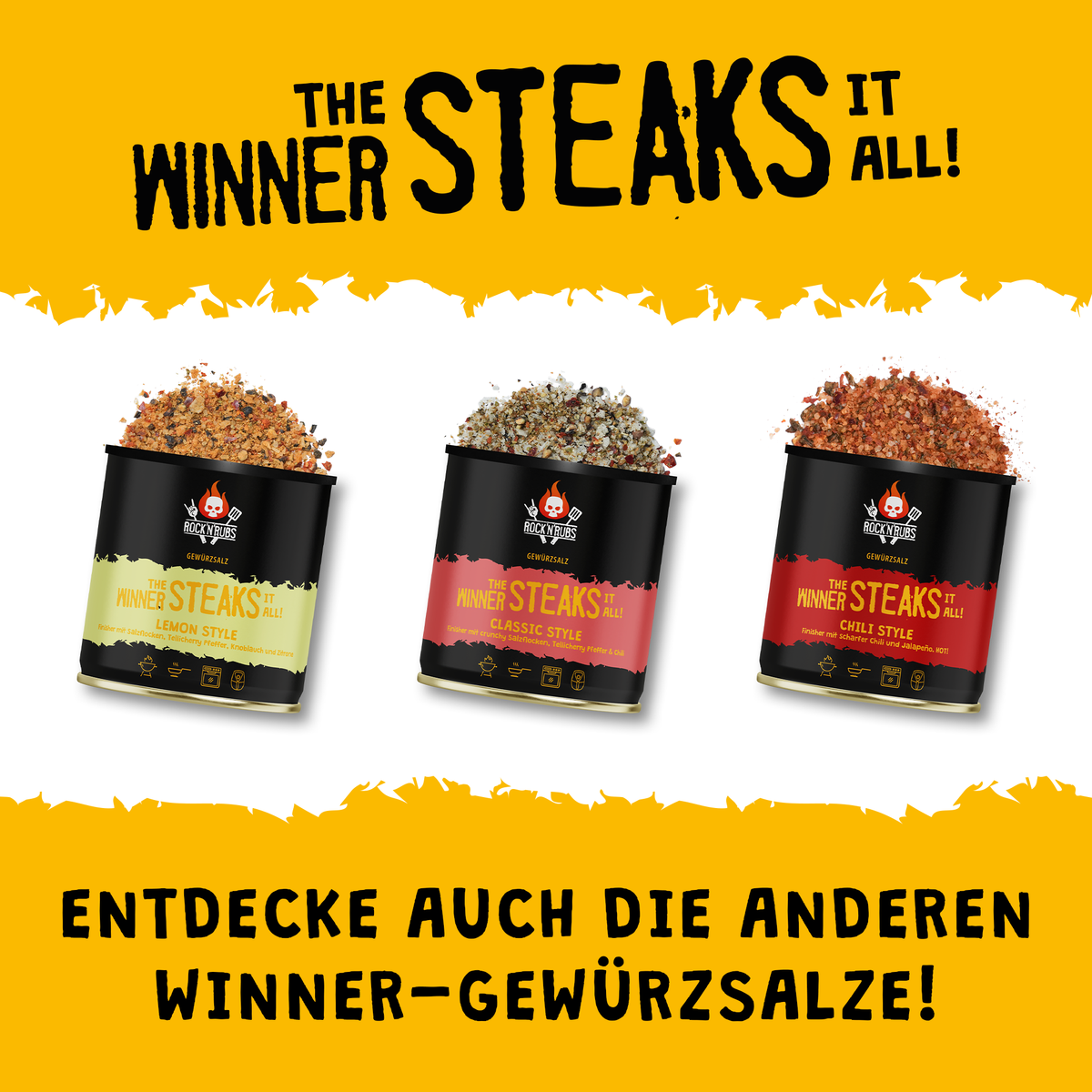 The winner steaks it all - Fleur de Sel